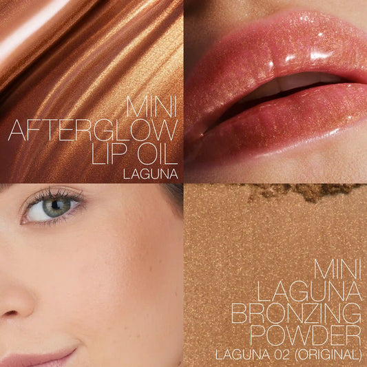 Mini Laguna Bronzer & Lip Oil Duo